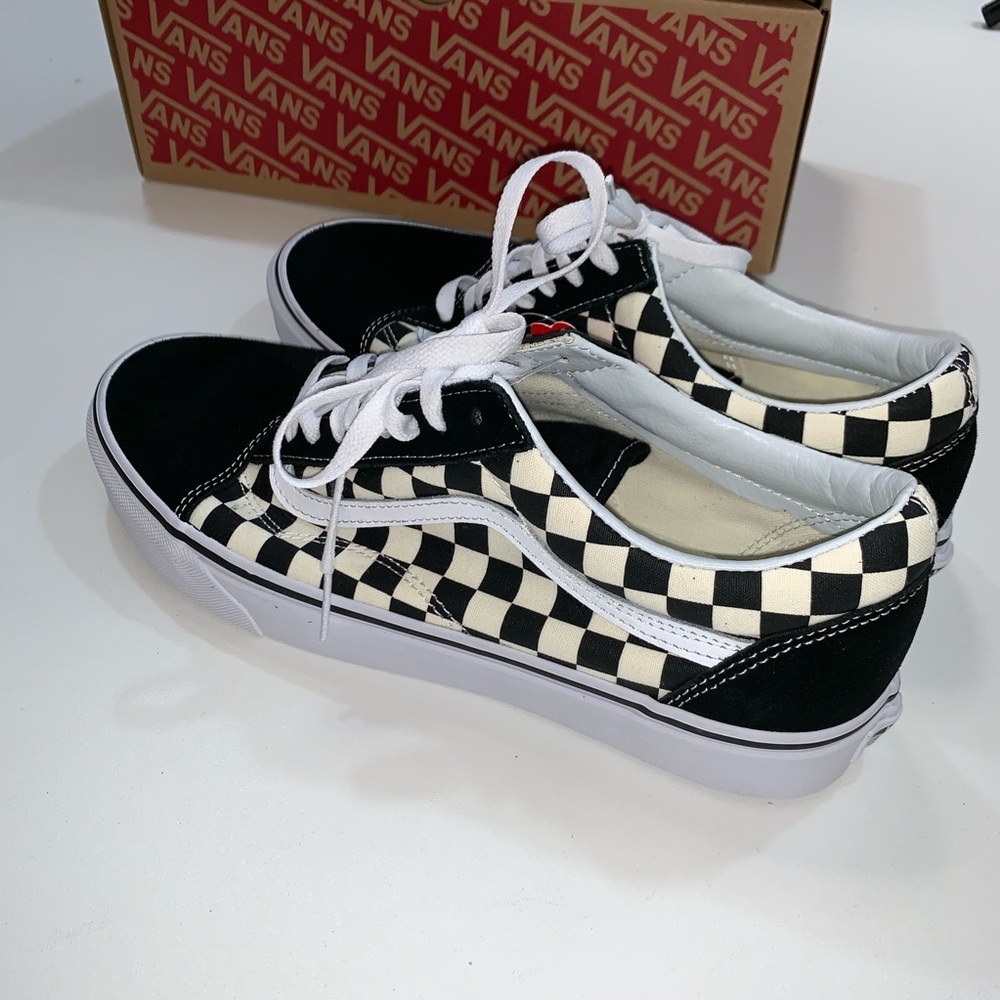 Vans old skool black and white checkers 0891 - Picture 5 of 5